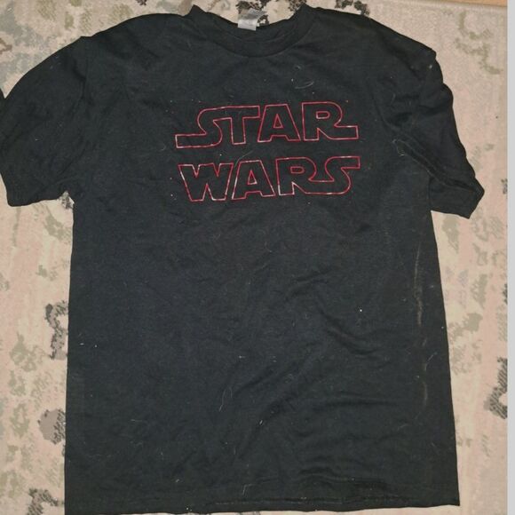 4 Vintage Star Wars Adult Tee's in Size Large May The Force Be With YOU! - Picture 3 of 11